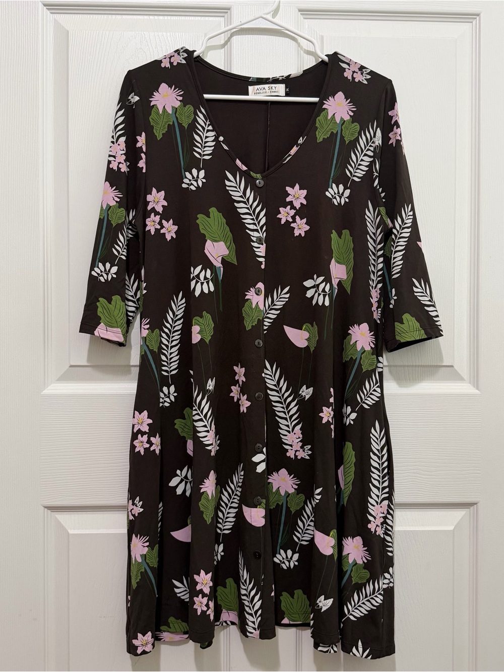 AVA SKY Tropical Dress